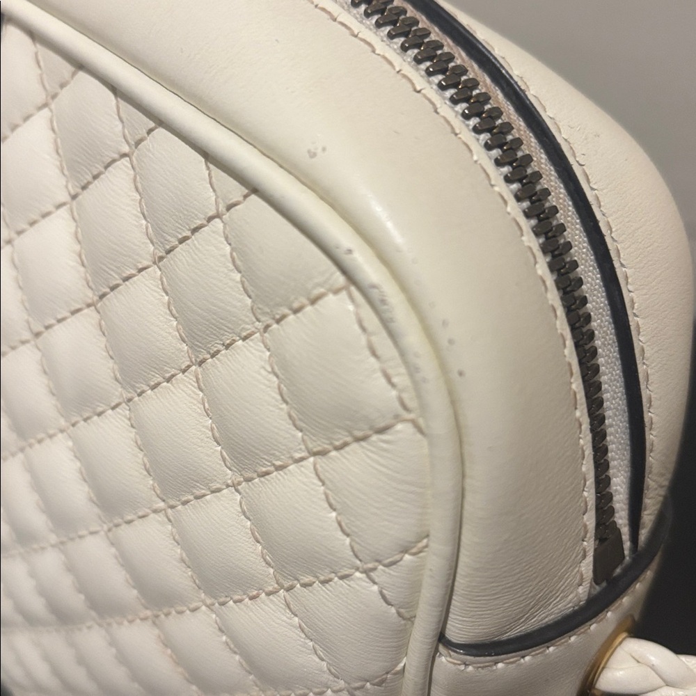 Gucci White Ophidia Quilted Crossbody Bag - Picture 3 of 10